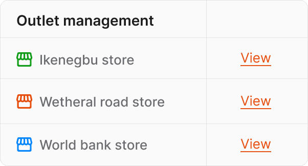 Manage multiple stores from one app